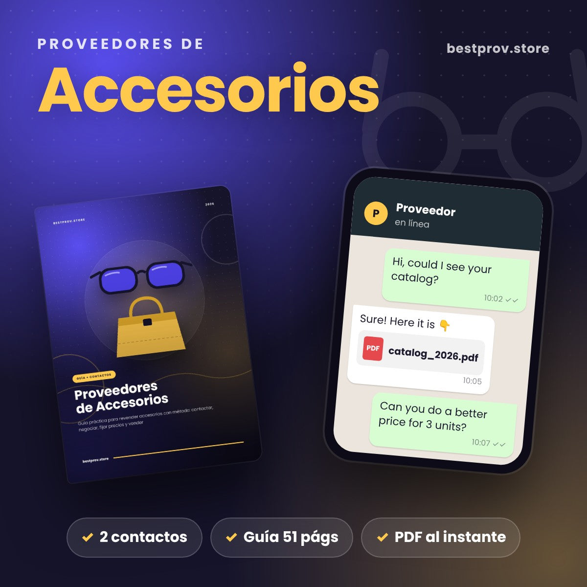 Proveedores de Accesorios