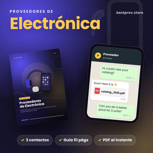 Proveedores de Electrónica