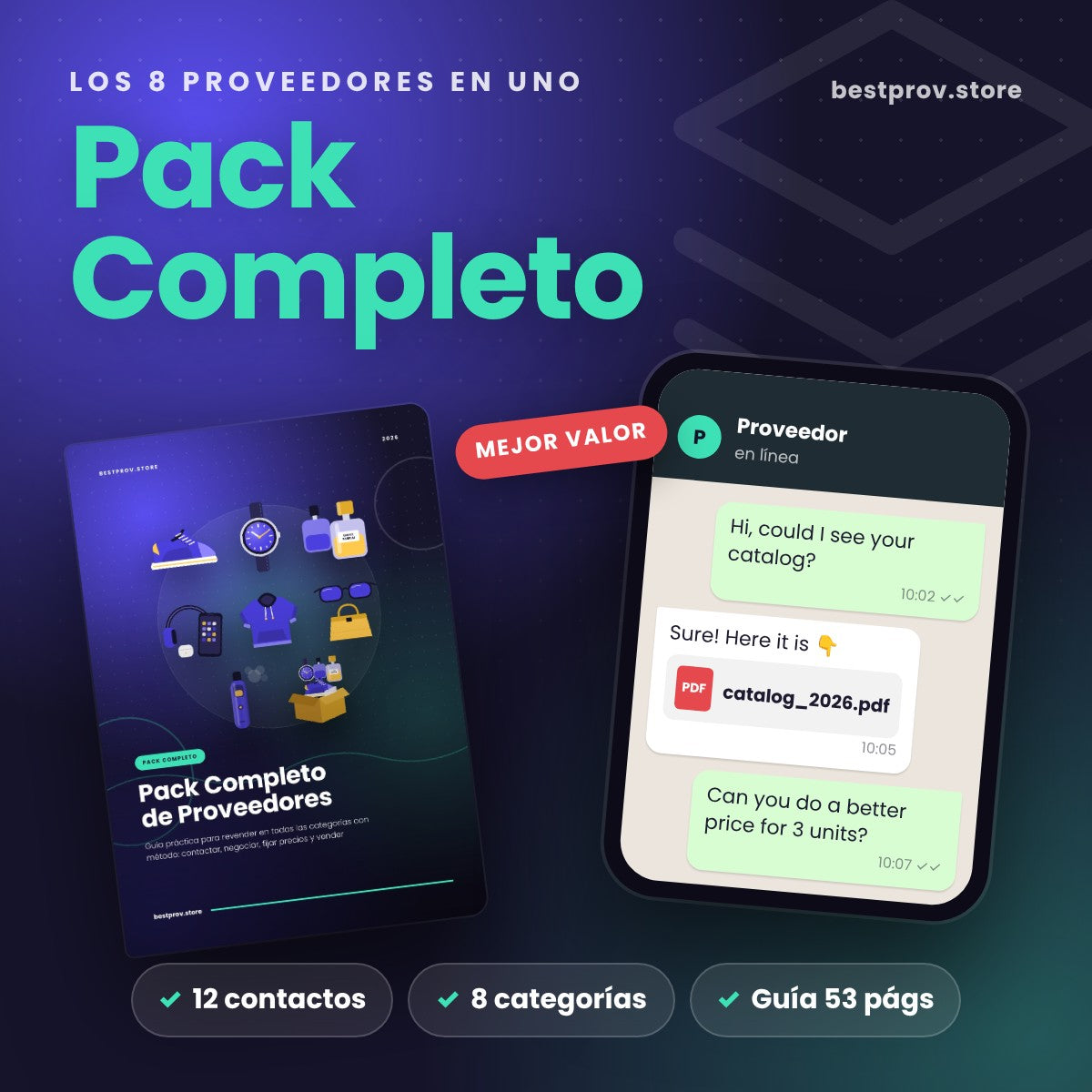 Pack Completo de Proveedores