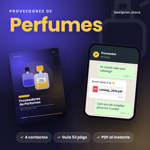 Proveedores de Perfumes
