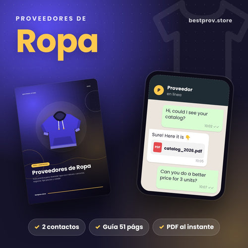 Proveedores de Ropa